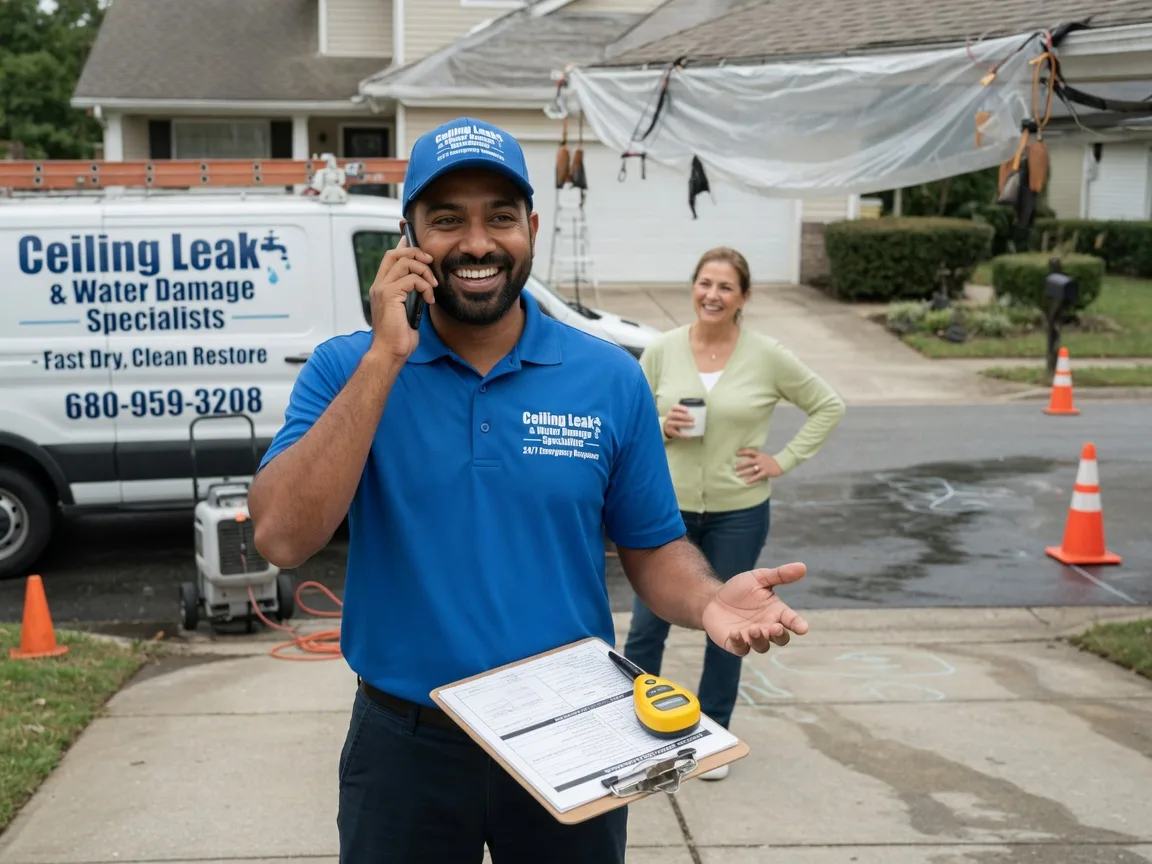 Ceiling Leak Cleanup Callensburg, PA FAQs